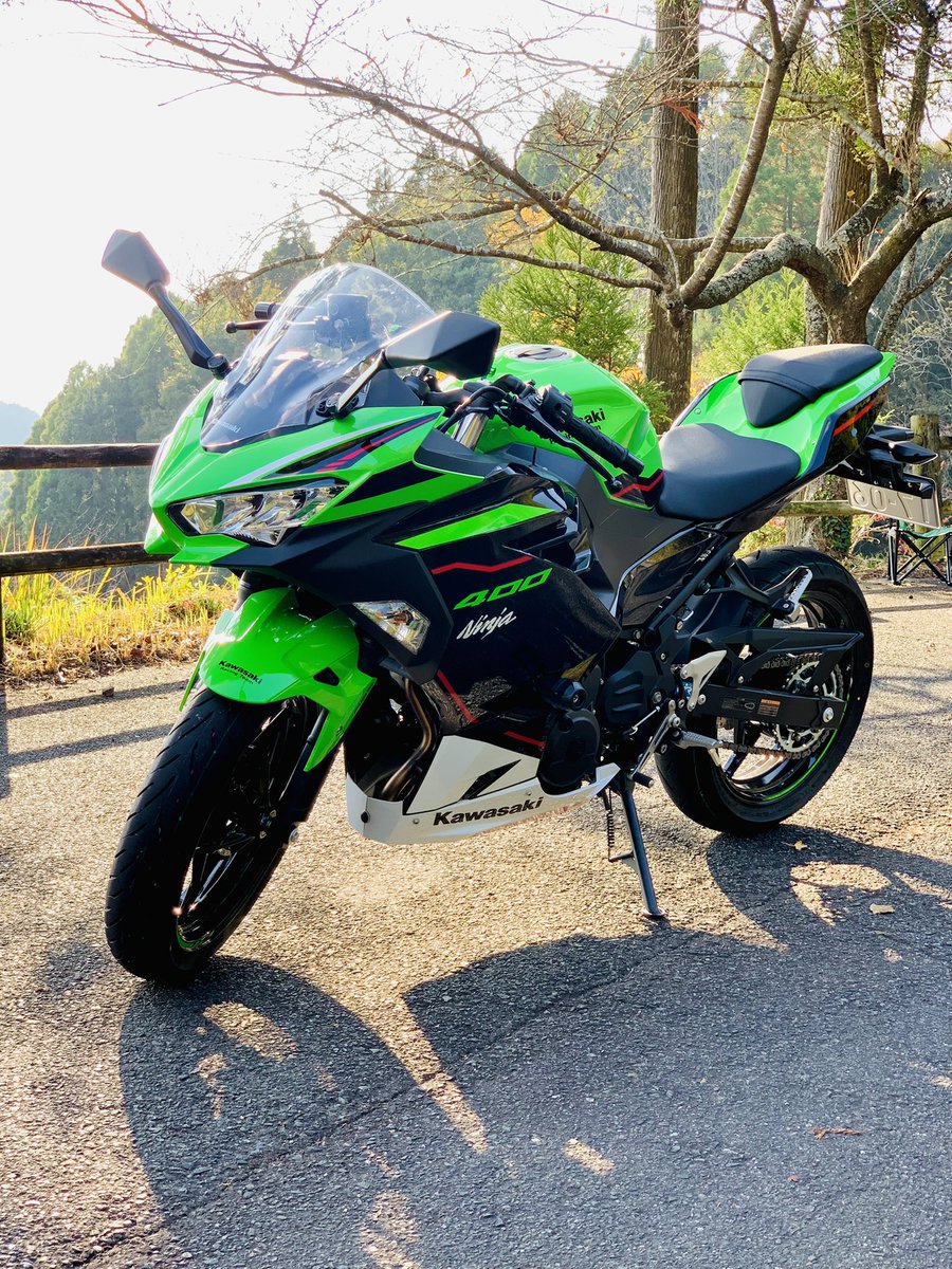 Caprico57982419's tweet image. My BIKE
#Ninja400 #KRTEdition #ツーリング仲間募集中 #初心者