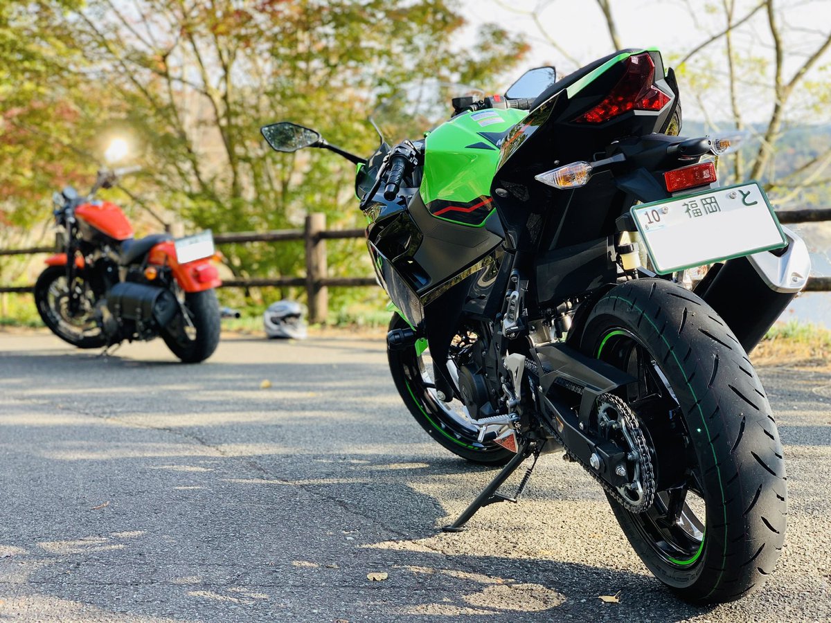Caprico57982419's tweet image. My BIKE
#Ninja400 #KRTEdition #ツーリング仲間募集中 #初心者