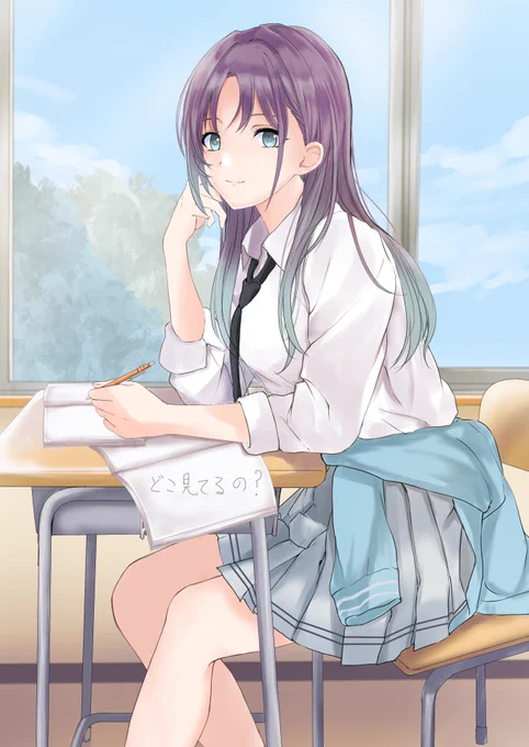 浅倉透・・・極めたい
#今月描いた絵を晒そう
#シャニマス 