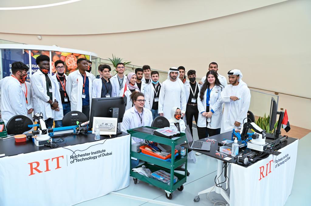 HamdanMohammed's tweet photo. The opening of the new Rochester Institute of Technology - Dubai campus in Silicon Oasis highlights the trust and confidence of leading educational institutions in the emirate’s infrastructure. Educational institutions serve as catalysts for boosting the creative economy. https://t.co/dU3fj9UCZO