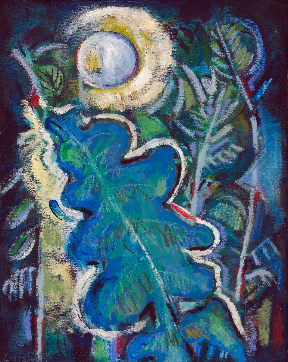 farnsworth_art's tweet photo. This week's Share the Wonder activities are inspired by this wonderful work in our collection!

David Driskell, Cold Night, Falling Trees, 2005, Oil and collage on canvas, 2006.10

Join in the fun here:
https://t.co/5hPwrp9OeJ https://t.co/xrvyJmrm8H