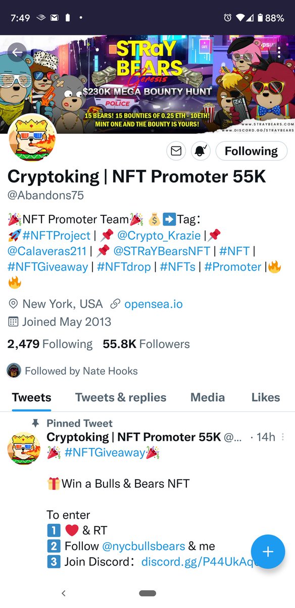 UncleCrypto03's tweet photo. @Abandons75 Ready for my first NFT! I hold I can win https://t.co/PRxn77sb6M