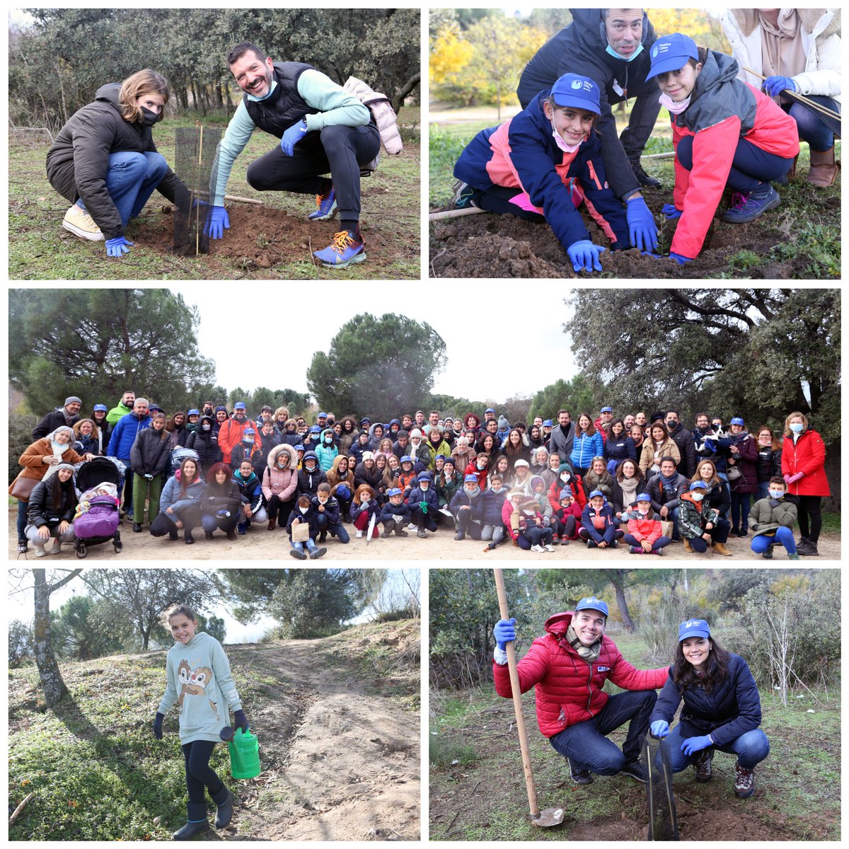 Que un sabado de lluvia se apunten 200 personas, compañeros de <a href="/sanitas/">Sanitas</a> y su familiares, a replantar árboles caídos en Casa Campo (Filomena) sigue dando prueba de que hay mucha partida en la pelea para proteger la salud de nuestros entornos.  El legado #HealthyCities  #OneHealth