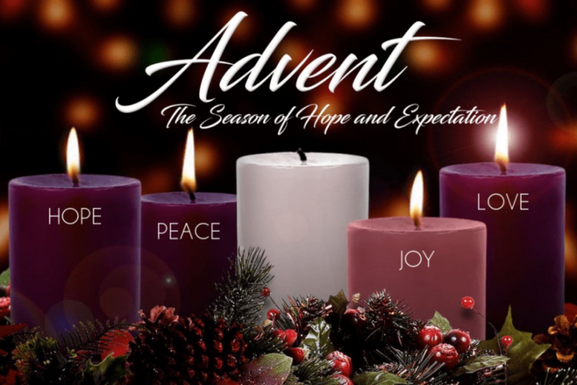 With the start of Advent, we start our preparation for the birth of Jesus✝️ We light the first purple candle of hope💜
