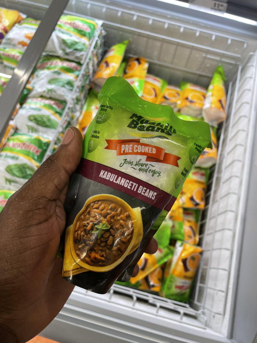 Mafipe's tweet photo. World class, from the packaging to the taste. @MushiliBeans RT, promote, buy in stores across the country #fwebene https://t.co/06gO2jjSys