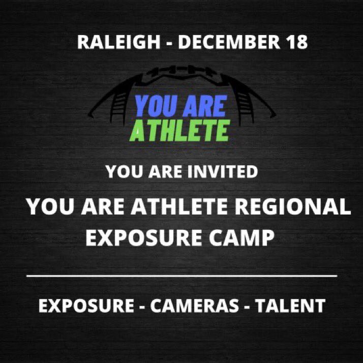 Thank you <a href="/youareathlete/">You Are Athlete</a> for the invite to the regional exposure camp