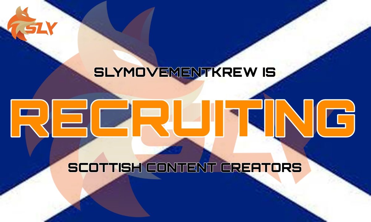 SlyMovements's tweet photo. 🚨 RECRUITING 🏴 🚨
Time to expand the family, we are currently looking to bring on some awesome Scottish Content creators! 🏴🦊
Platforms:
🎥 Twitch
🔴 YouTube
🤳 Tiktok
📹 FaceBook
Drop us or @ScotsFrog1 a DM if you are looking to join a growing family!
#SMK #Scotland https://t.co/nzqNjEfG55
