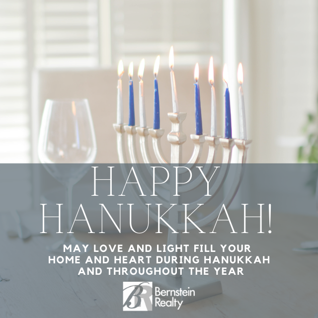 BernsteinRealty's tweet photo. Today we are celebrating the start of Hanukkah! May the love and light fill your home and shine throughout the year. 💙 https://t.co/PuE32wH6s7