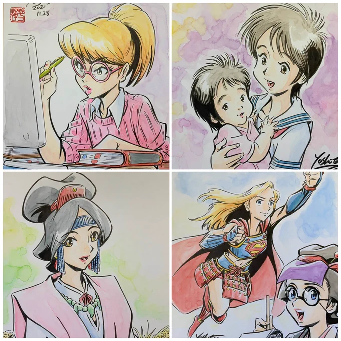 本日は皆さんお疲れ様でした!
事後コミッションですが、来年頭頃から少しづつお送りできるかと思います。
しばしお待ちのほどよろしくお願いします。
#ブレボ  #braveandbold 