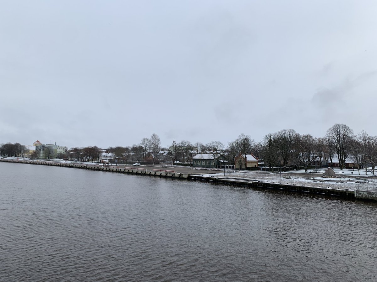 Ra1phK1's tweet photo. Departed Ventspils with first signs of winter. Now focussed on our primary task. #vlrd #snmcmg1 #WeAreNATO https://t.co/Vm6psdod3V