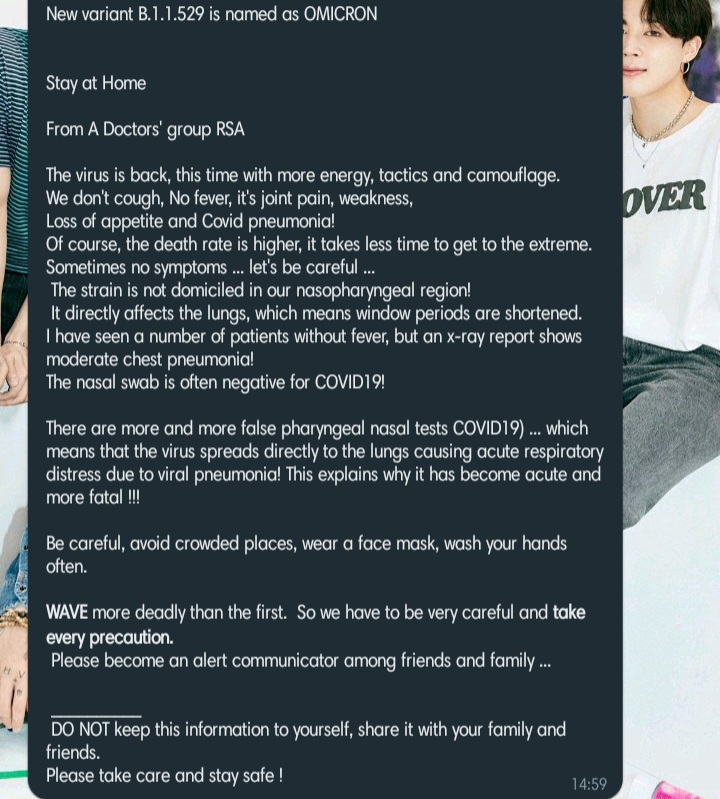 Amy_BangtanBTS's tweet photo. Ok..now this is serious..Already there has been a case detected in karnataka..WHO says that it can spread fast from one to other and its not normal its much dangerous than covid and delta! Please our lives is important to us @cbseindia29 plz dnt play w/ our lives! https://t.co/GVGs3KKD1S