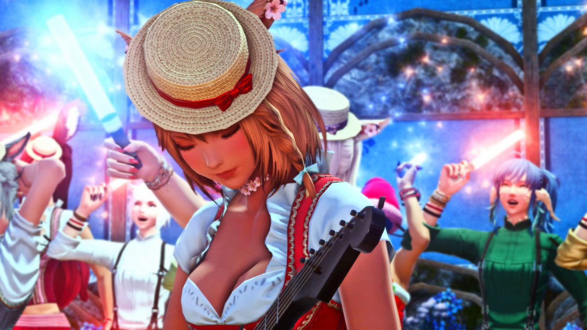 BIG thanks to everyone for coming to Mosh 1 year anniversary! It was SUPA amazing, I was smiling for hours. One of the best nights I've had! Thank you for your support!
Special thanks to my dear friend for hosting the event @Zemla_FFXIV much love to the others who helped me out♥️