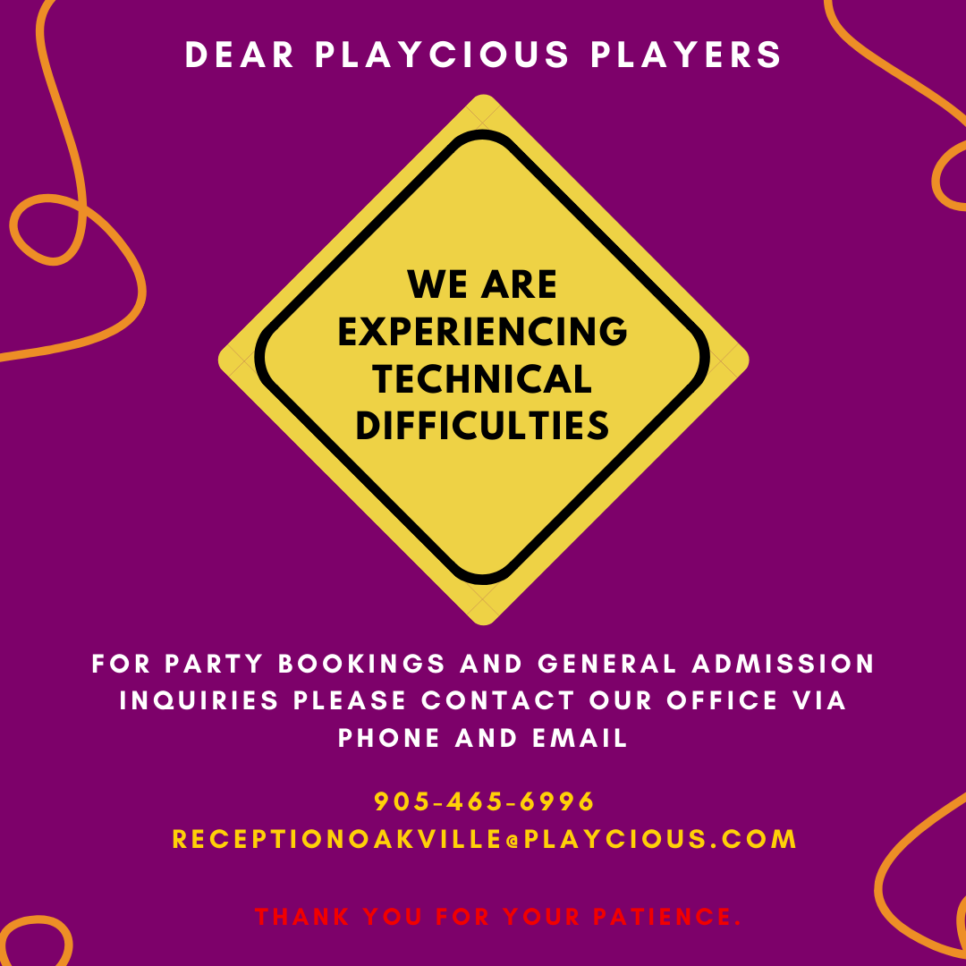 playciousoak's tweet photo. 🎈WE ARE OPEN🎈

We are experiencing technical difficulties and we're actively working on fixing our website. We are OPEN and can be reached via phone or email. 

We apologize for this inconvenience and appreciate your patience.🙏 

#websitedown https://t.co/9vu1gbu8Ba