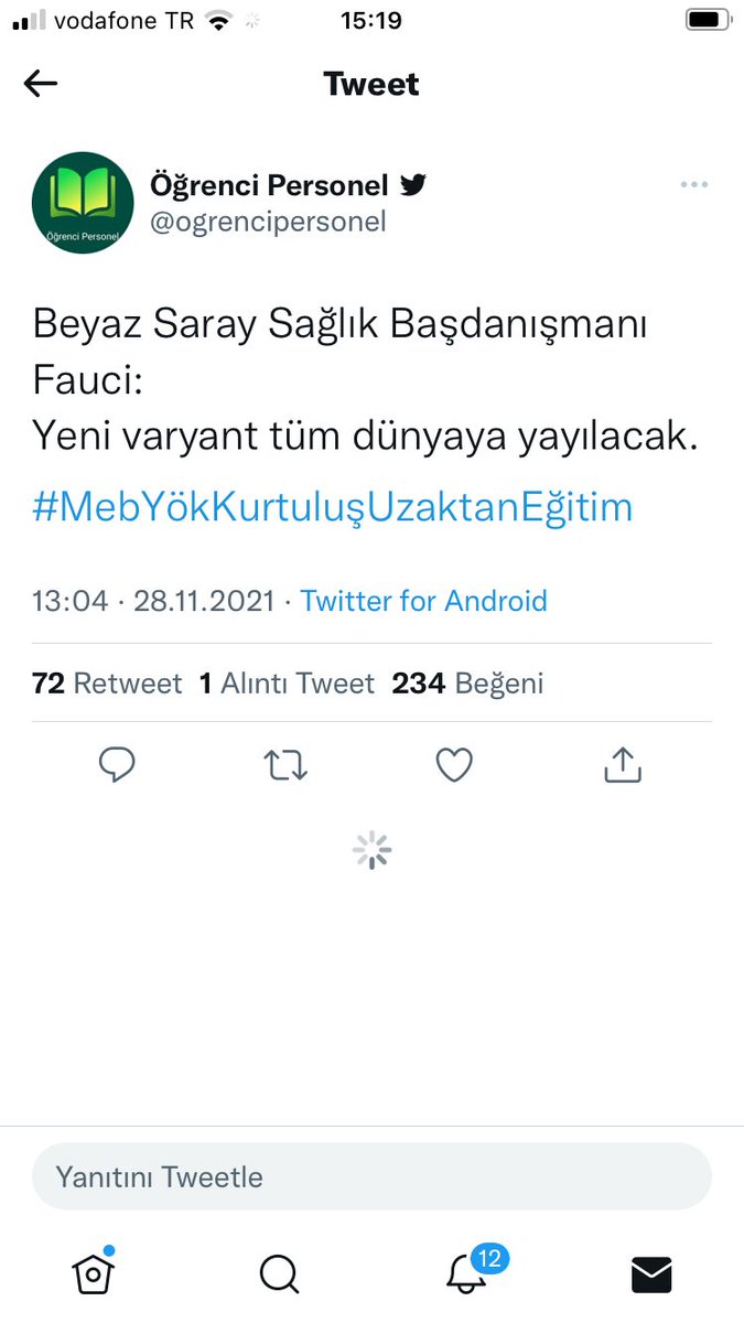 AyeDemi13882052's tweet photo. Biz uzaktan eğitim istiyoruz  #MebYökKurtuluşUzaktanEğitim https://t.co/SEHd2lORij