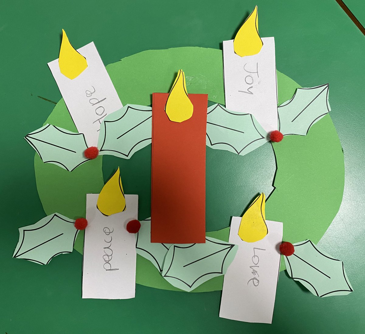 They also got the opportunity to learn about Advent which starts next week. They made their own advent wreaths and learnt the significance of each candle. 🕯