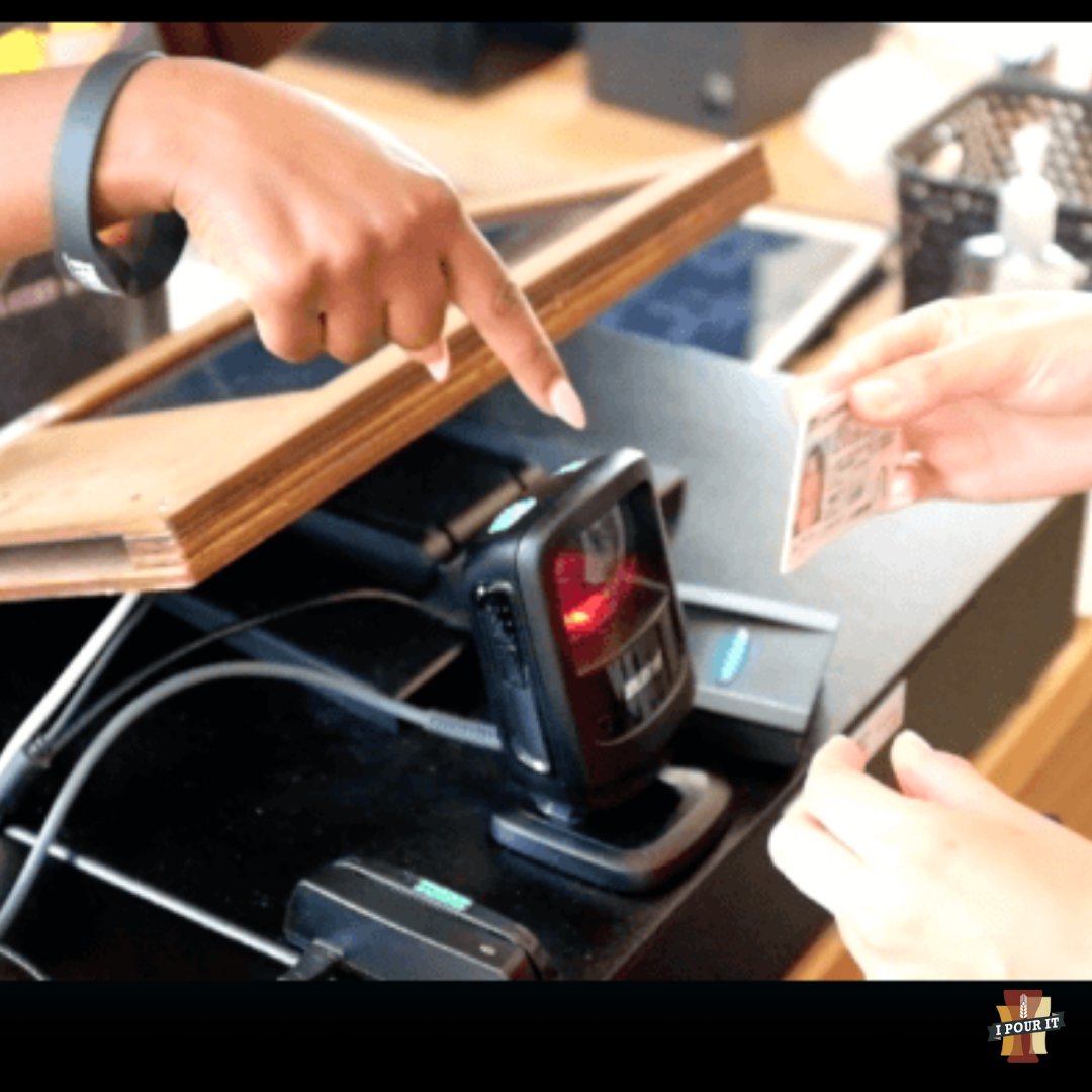 iPourIt's tweet photo. Wondering how #selfpour works?
It's as easy as 1, 2, 3!
1. Check-in: Scan your ID and swipe a payment card to check-in. Grab an RFID (wristband, Touchless Tap Key, etc.) and a glass.
#iPourIt #Selfpour #Smarterselfpour #SelfPourTechnology #Americanmade https://t.co/Q0grKO8lyZ