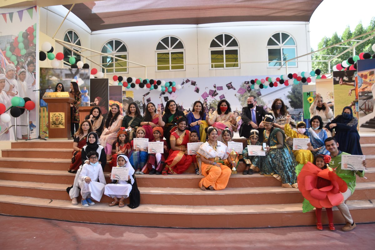 Delhi Private School Sharjah organized an inter school competition for KG1 to Grade 2 students Al-Ihtifal Tapping talent with imagination was a tribute to the golden jubilee of the wonderful land the UAE and its great visionary leaders
#speasharjah #dpssharjah #uae50 #celebration