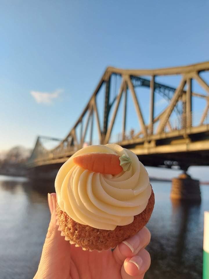 cupcakeberlin's tweet photo. Sunny Sunday in Potsdam ☀️#schlossglienicke #glieneckerbrücke #sphinx #lipn #cupcakeberlin https://t.co/HEv6sf3cmI