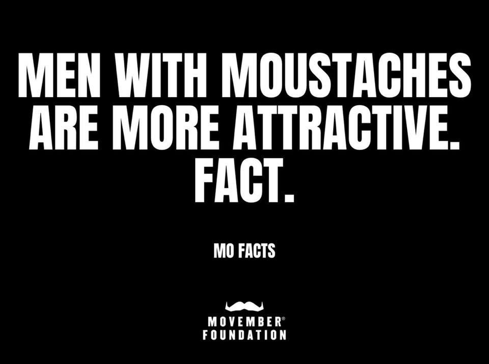 I tend to agree with this image that aside, I’m proud to announce that our No Mo Shave Team has raised just over $7K this year! With your support in the last few days, we can hit $10K! us.movember.com/mospace/588702…