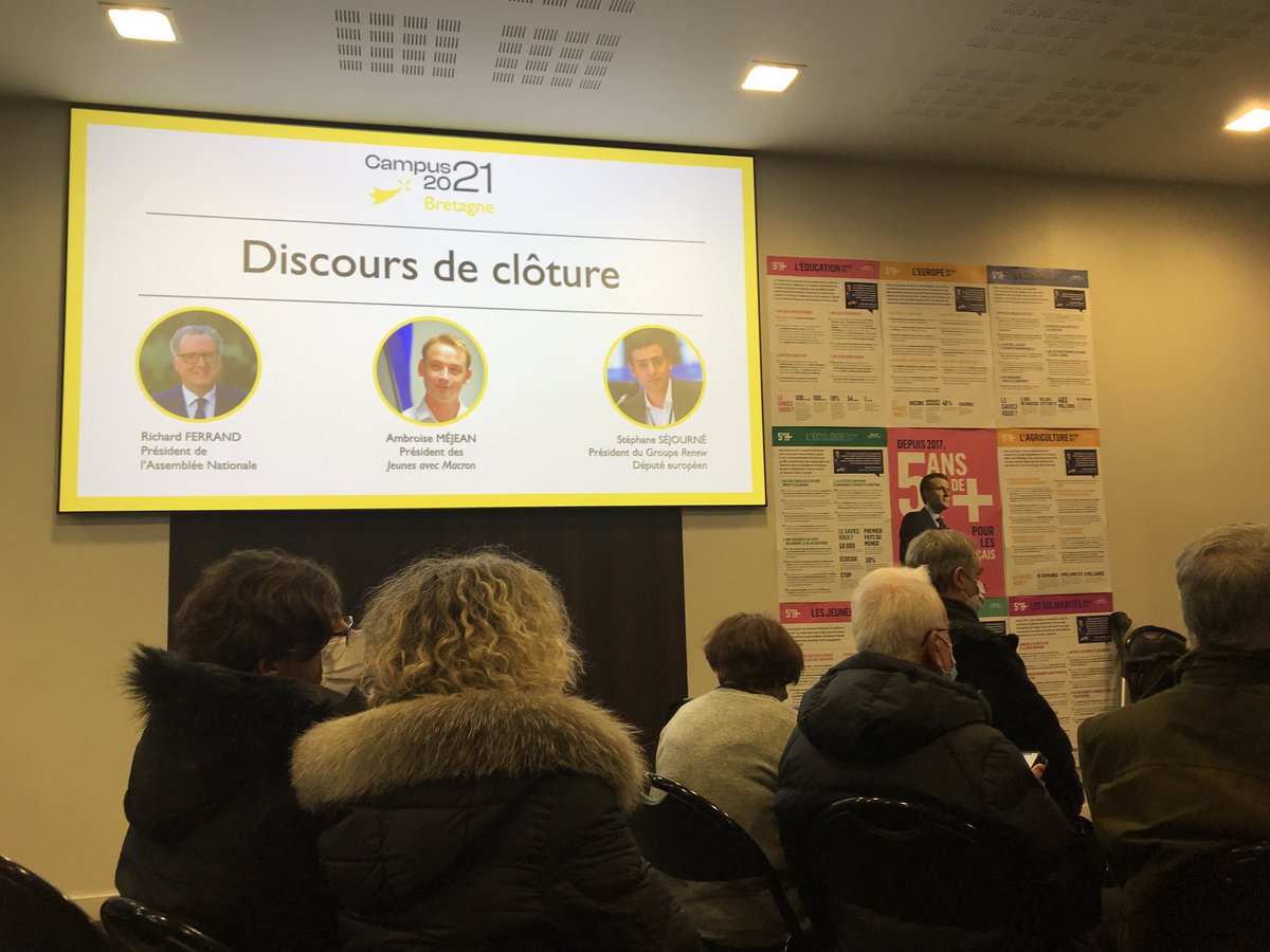 Des discours de clôture du Campus Bretagne bzh à la hauteur de cette magnifique journée 👏