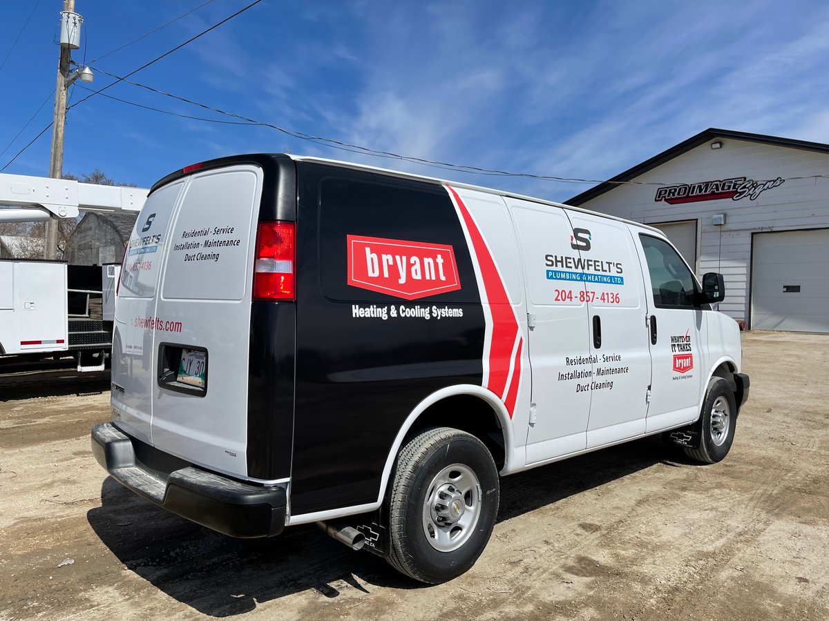 ProimageSigns1's tweet image. another one for the @shewfeltsplumbing fleet #fleetgraphics #arlonSLX+