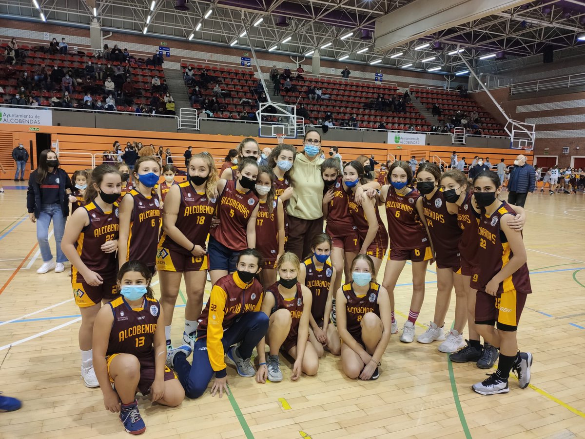 cbalcobendas's tweet photo. #CanteraCBA ⛹️‍♀️⛹️‍♂️ | El #InfCFem venció (6-56) a @cbpozuelo. ¡A seguir así!

#SienteElGranate https://t.co/wi4JVDOYBN