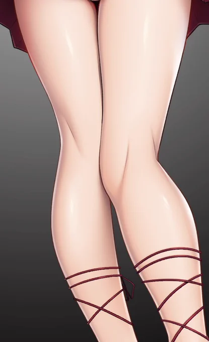 膝裏塗りぬり 