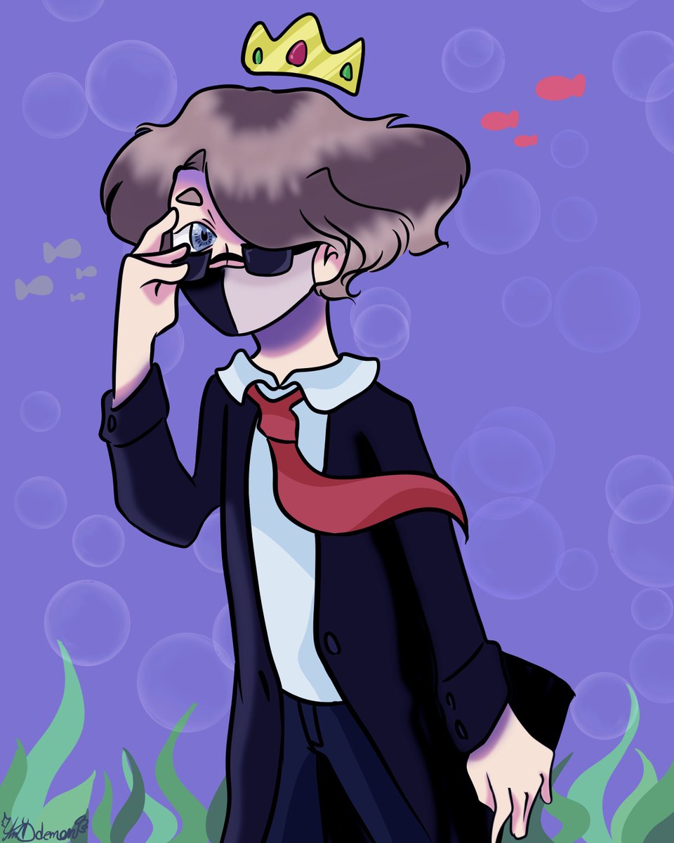 Anidemon696's tweet photo. "eye's blue like the Atlantic and I'm going down like the titanic.."🌊
I hope I got the colors right, I really don't know.
#ranboofanart #ranbooeyereveal #Ranboo #ranbooart #digitalart #illustration #mcytfanart #mcyt https://t.co/vdJAhQsLbm