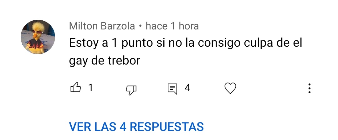 Culpa de el gay de trebor😔