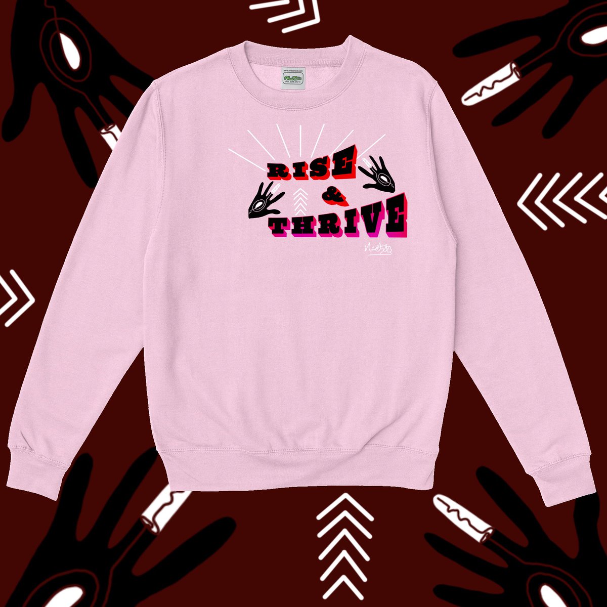 IamNariscia's tweet photo. Only 8 days left to pre-order my Rise &amp; Thrive Collection with @everpresshq ! 

https://t.co/RysyLhCXZr

#ShopSmall #ConsciousApparel #RiseandThrive #SmallBusiness #blackowned #apparel #organicclothing https://t.co/4faQ4XWqJp