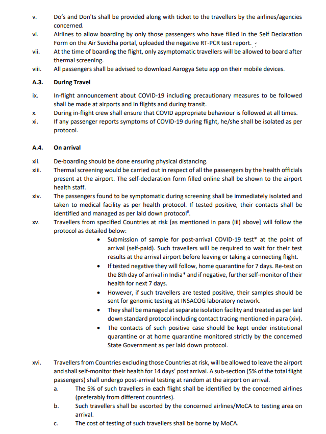 Omicron Scare: Health Ministry Revises Guidelines For International Arrivals In India, Effective From Dec 1