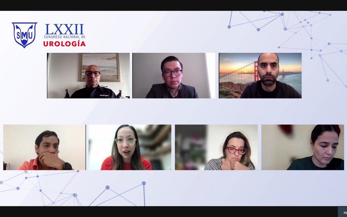 AlexHermen's tweet photo. ¡Gracias por su valiosa participación! @MarcelaPelayo @EdgarLindenMD @EIvanBravoC @BourlonMaite @fosvaldo @alvarez_avitia
Curso Cáncer de Próstata #SMU21 #SMU2021 #virtualSMU https://t.co/RnQZezqmM4