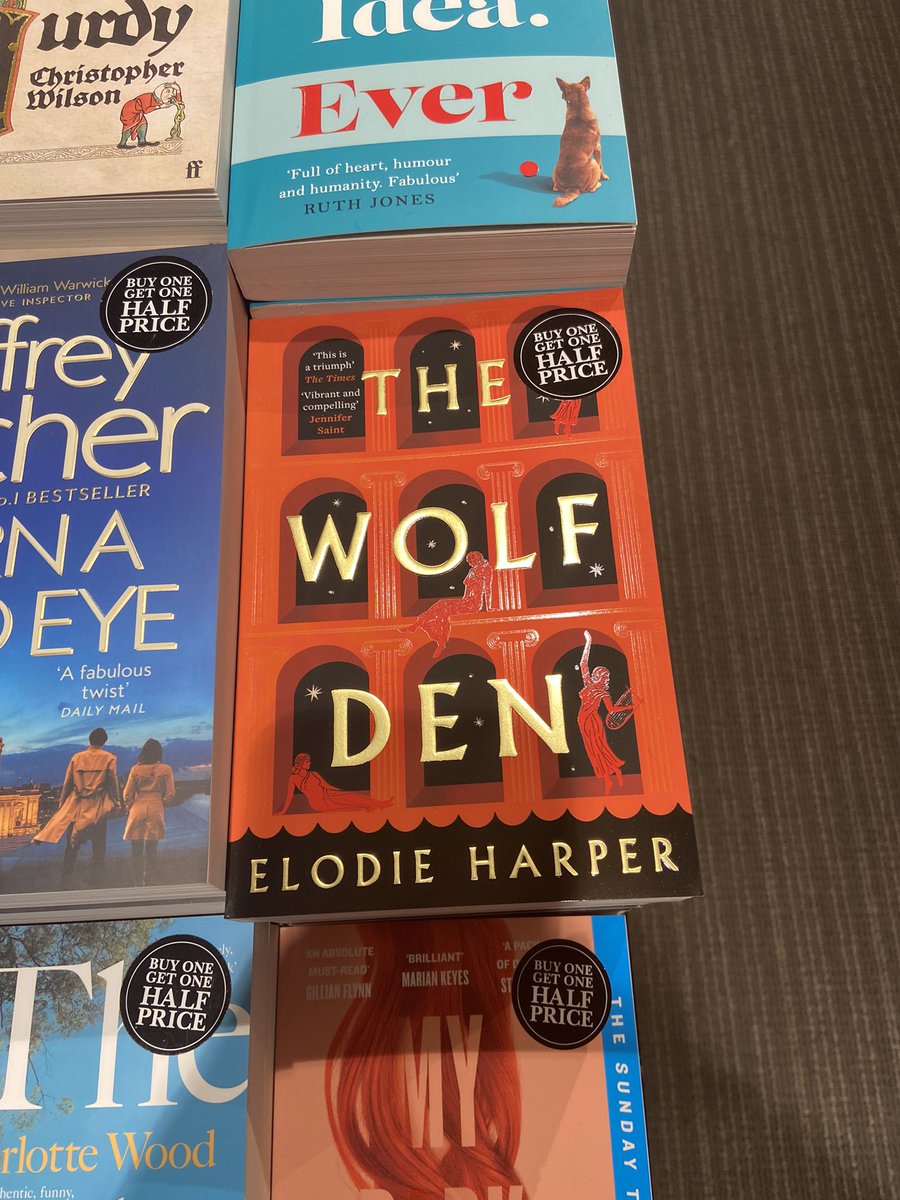 LauraPAuthor's tweet photo. Looking good, @Rosamundlupton, @ElodieITV and @franwritesstuff. #ThreeHours #TheWolfDen #AftertheEclipse https://t.co/yEIIIhS4Xk