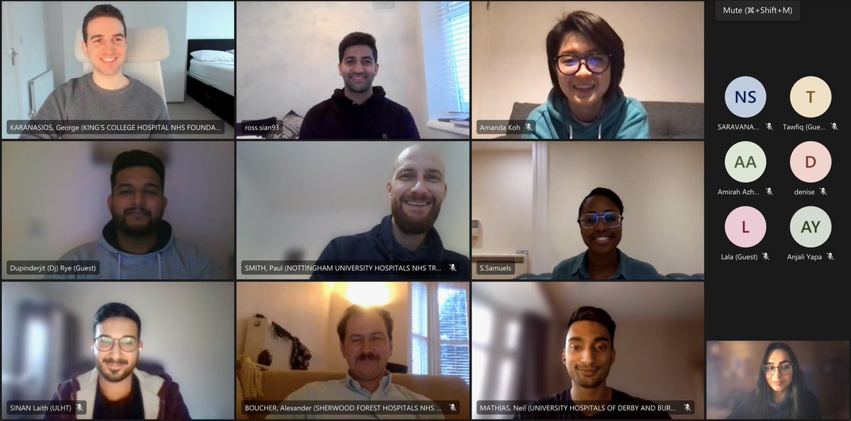 Another successful free #CST interview prep course highlighting clinical/management and portfolio tips with lots of practice!

🔑to interview prep = practice practice practice

Huge thanks to all faculty for making a great day! Thanks to Sabrina for organising and our chair Ross!