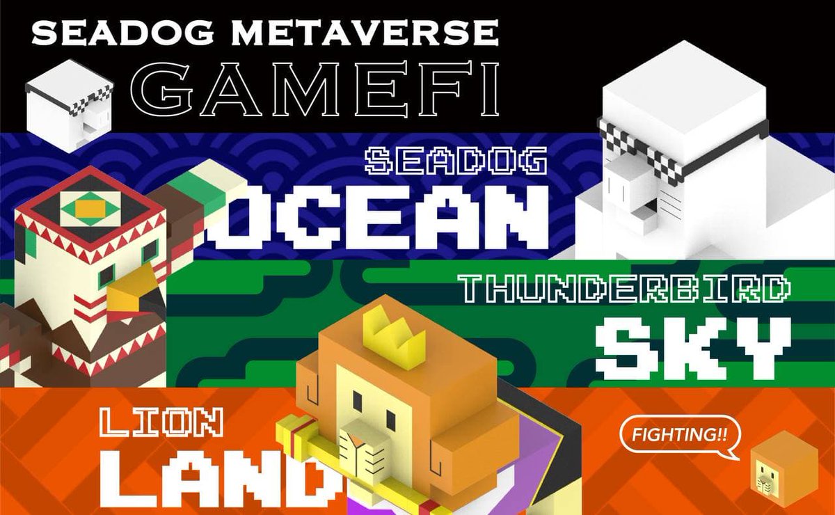 SeaDogFinance's tweet photo. SeaDog Metaverse already started Whitelist Project, it’s worth 150,000USD and open the gate for GameFi.

https://t.co/NcVIxoNgiM https://t.co/Tltk6Wq8ex