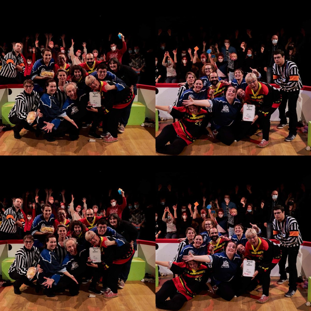 Deux superbes #matchdimpro ce week-end à #lhuisserie en #mayenne. Mille merci aux #leszig de la Roche sur Yon  pour leur partage et mille merci au public de s'être déplacé 😁