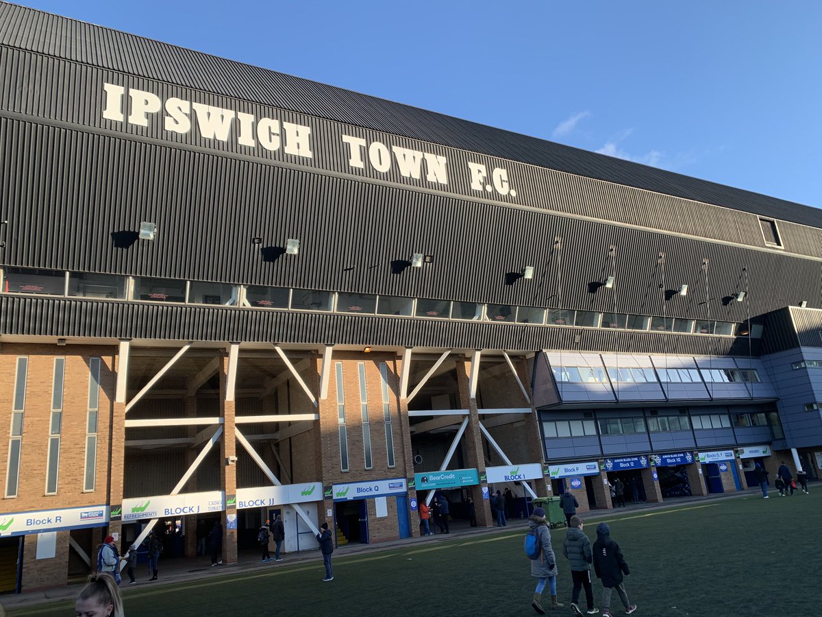 sfniven's tweet photo. Final game of this road trip at Portman Road for more @efl action in League One due @IpswichTown vs @crewealexfc with @NE63exile for new ground 501 and 65/92 https://t.co/gAGHnh3BPW