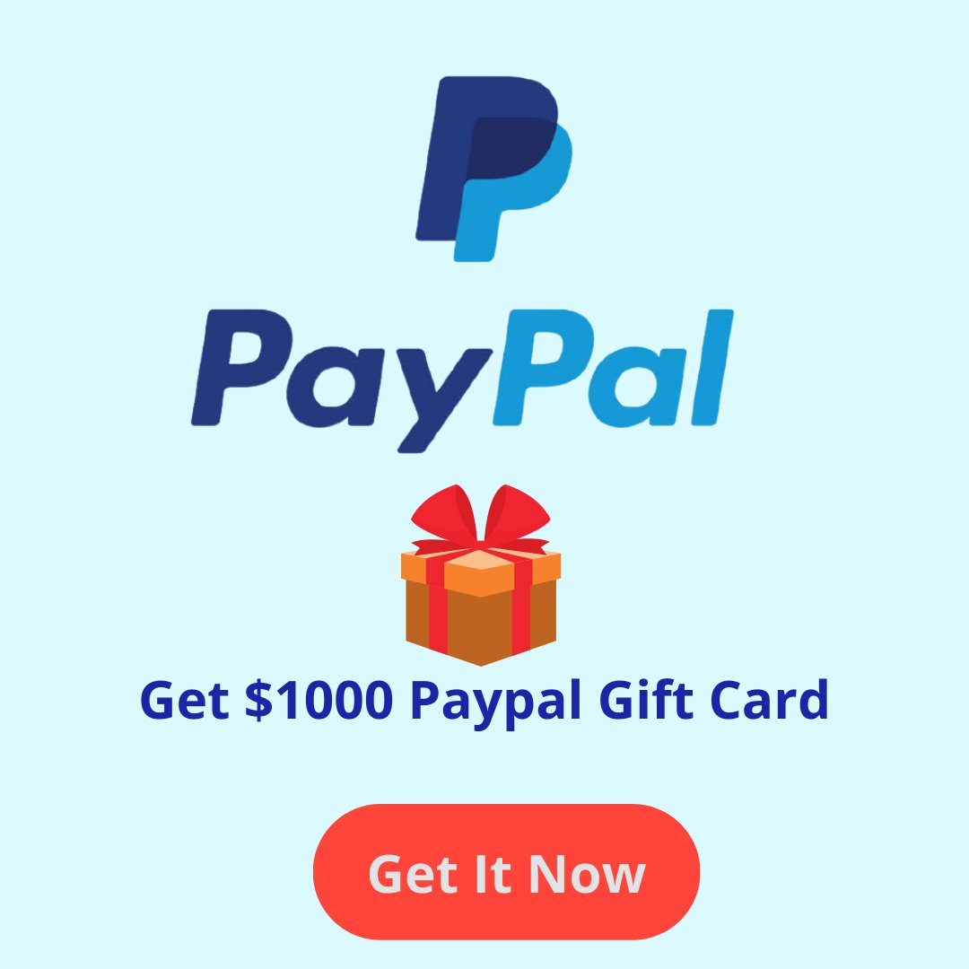 Only For USA
Giveaway 😱😱😱
Get a $1000 paypal gift card 
Go to the link, win $1000 PayPal Gift Card. Read carefully the requirements to get your prize.🥰
Click this link👇
tinyurl.com/4ks3zjhs

<a href="/XboxgiftcardsUS/">Gift Shop USA</a>
#Paypalgiftcard #giftcard #gift #giftcards #giftideas #giveaway