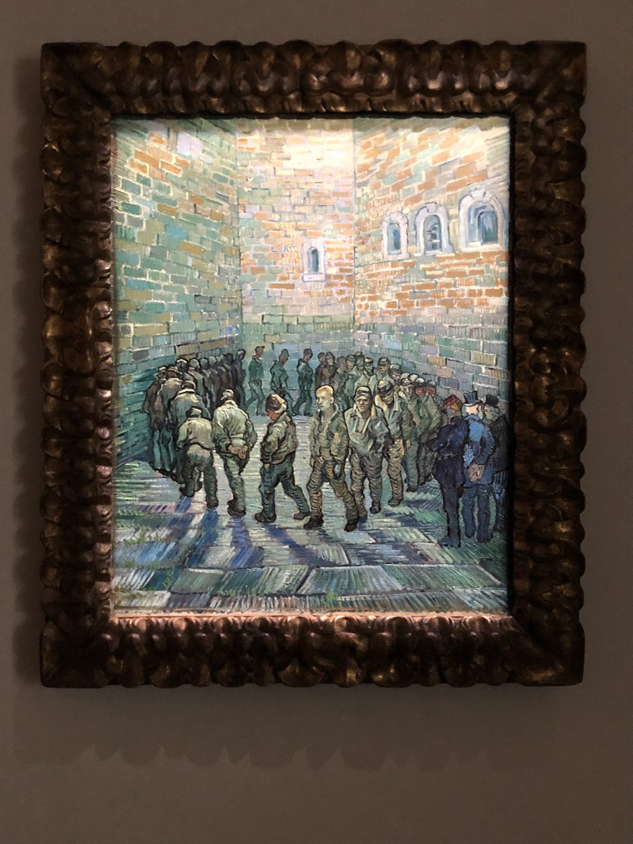 Spent a week in Paris and saw a rare piece of art works from Vincent Van Gogh,The Prisoner, amazing collection of private collector Morozov #vangogh #morozov #artwork #masterpiece #art #privatecollection #artcollector #paris