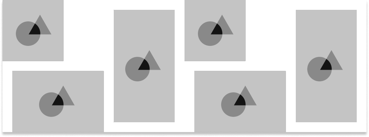 lets4r's tweet photo. How would you call such a grid layout?
Each tile is placed the left-most as possible while being shifted by cross and main axis spacings from the previous tile. https://t.co/oTUtBYGkV8
