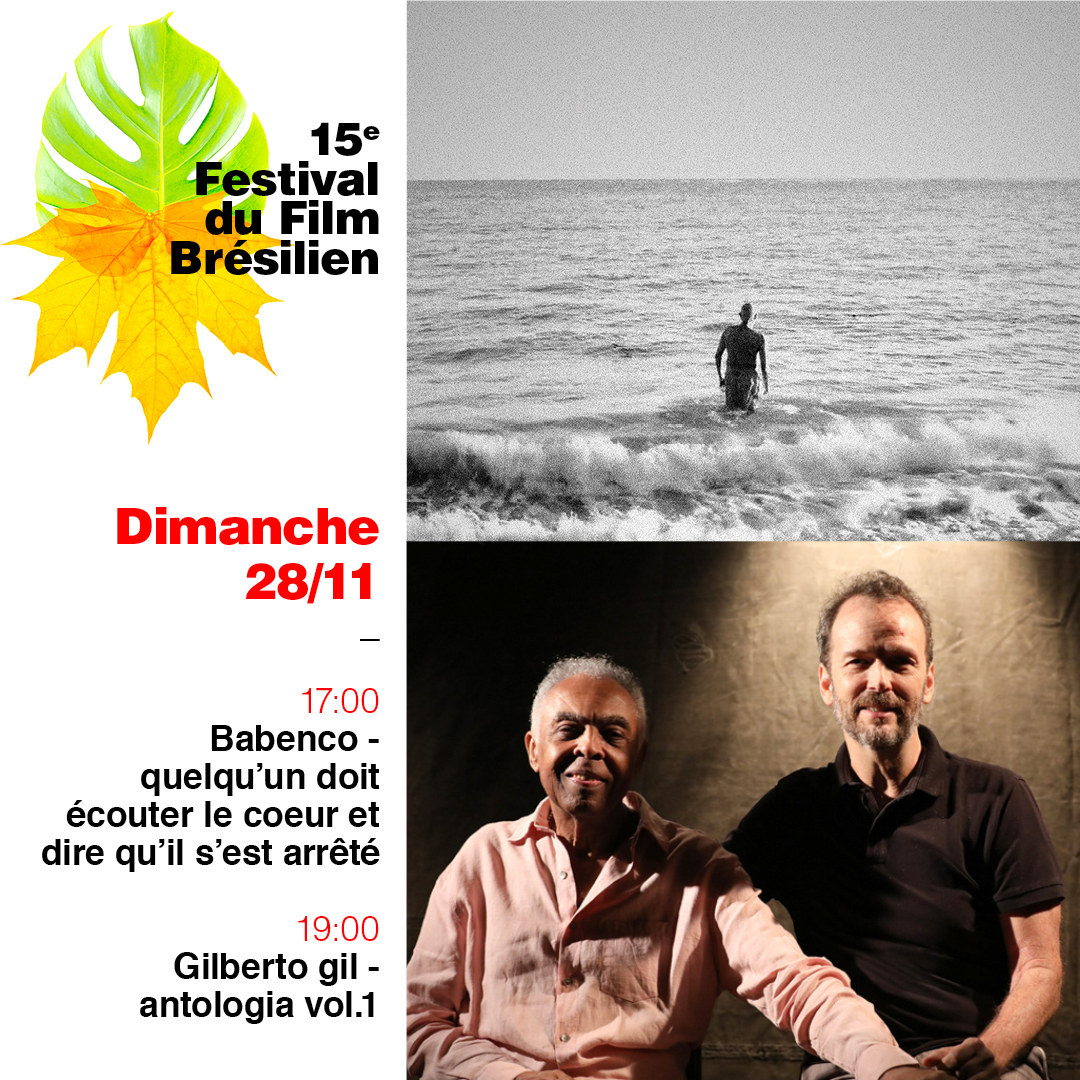 Dimanche, jour des artistes ! 🌞
Avec Babenco, au crépuscule de sa vie (Meilleur documentaire sur le cinéma au Festival de Venise) et  Gilberto, au son de musiques inoubliables.

Viv(r)e la culture en salle ! 🎼 cinemaduparc.com/fr/festivalbre…
#brasileirosemmontreal #gilbertogil #babenco