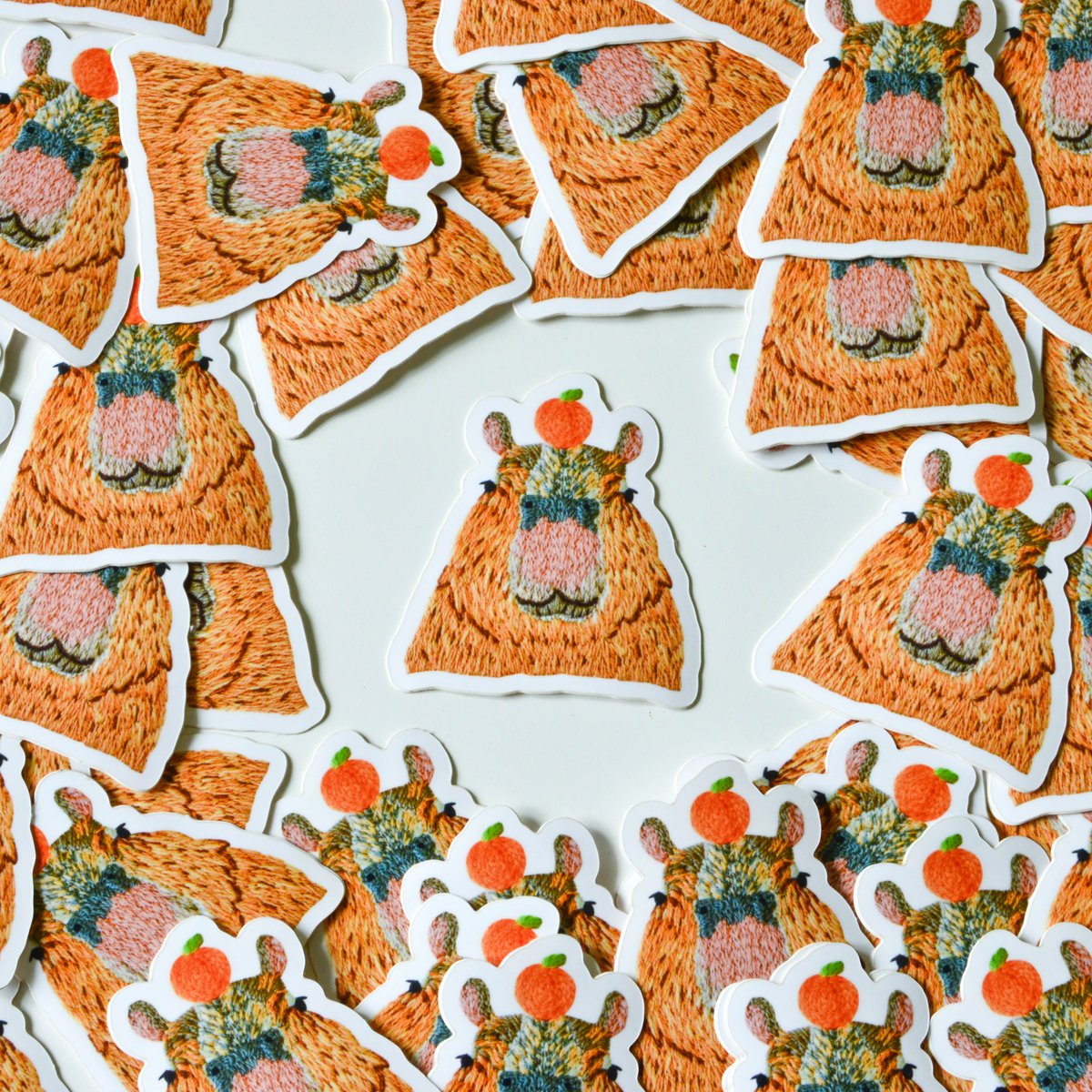 Tenderpup_art's tweet image. ✨ DAILY AFFIRMATIONS ✨
🔮🪄 I deserve cute hand embroidered art
🔮🪄 I love myself enough to buy capybara and bunny stickers
🪄  I will visit tenderpup.etsy.com because I deserve to treat myself 💖