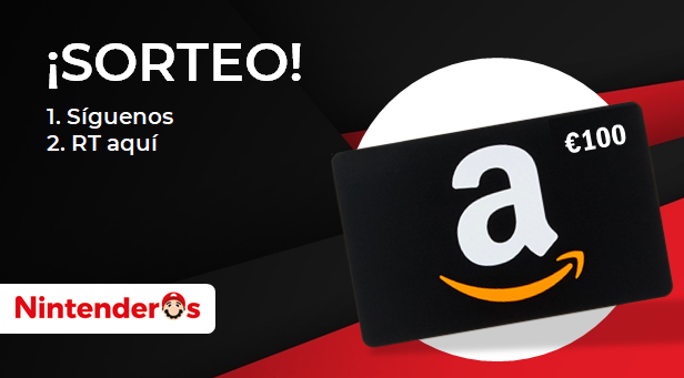 Nintenderos's tweet photo. ¡Sorteamos esta tarjeta regalo de 100€ para Amazon!

1⃣ Síguenos (@Nintenderos) 
2⃣ RT aquí 

¡Suerte! - https://t.co/nWFsUDTFxl https://t.co/bCc2DBtUb7