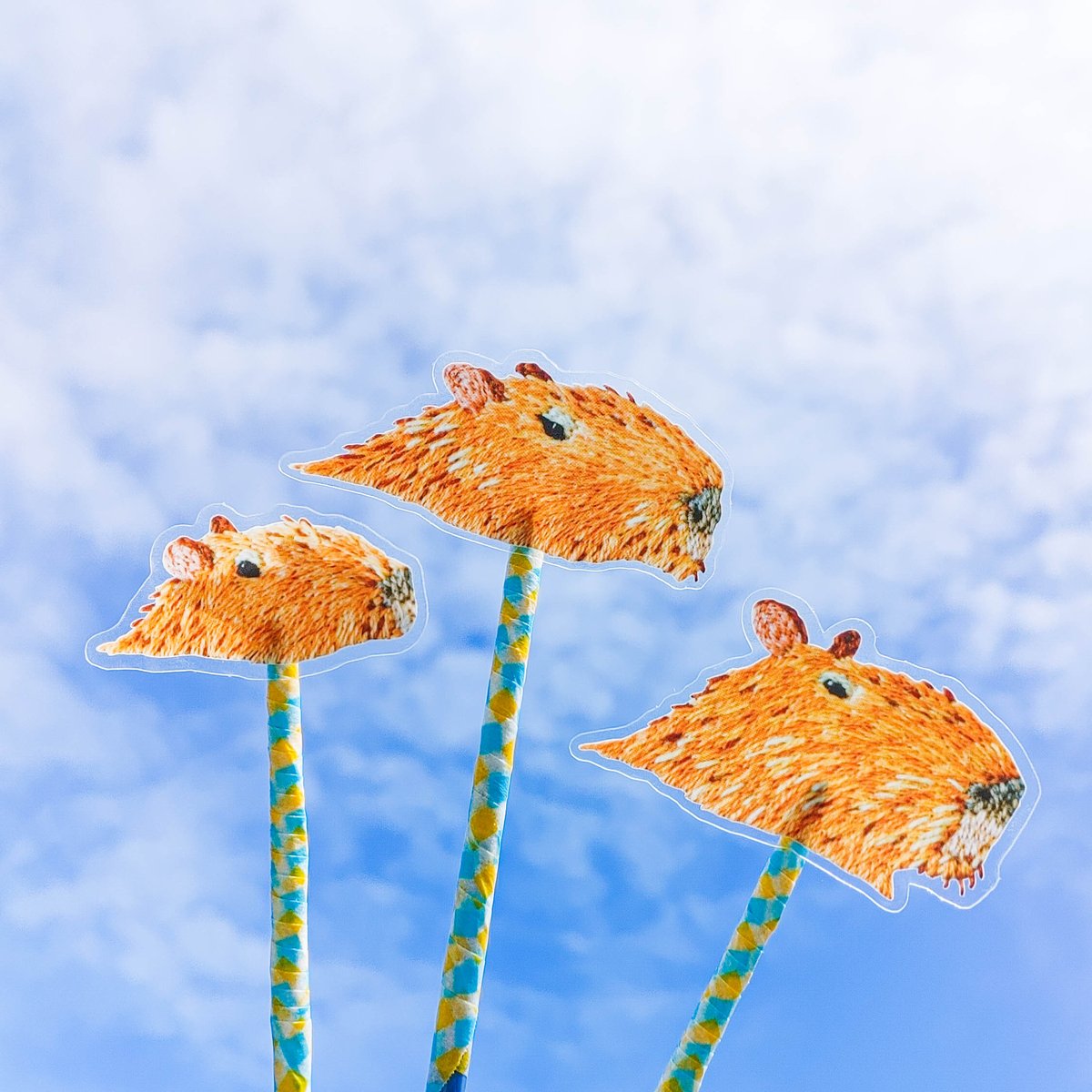 Tenderpup_art's tweet image. ✨ DAILY AFFIRMATIONS ✨
🔮🪄 I deserve cute hand embroidered art
🔮🪄 I love myself enough to buy capybara and bunny stickers
🪄  I will visit tenderpup.etsy.com because I deserve to treat myself 💖