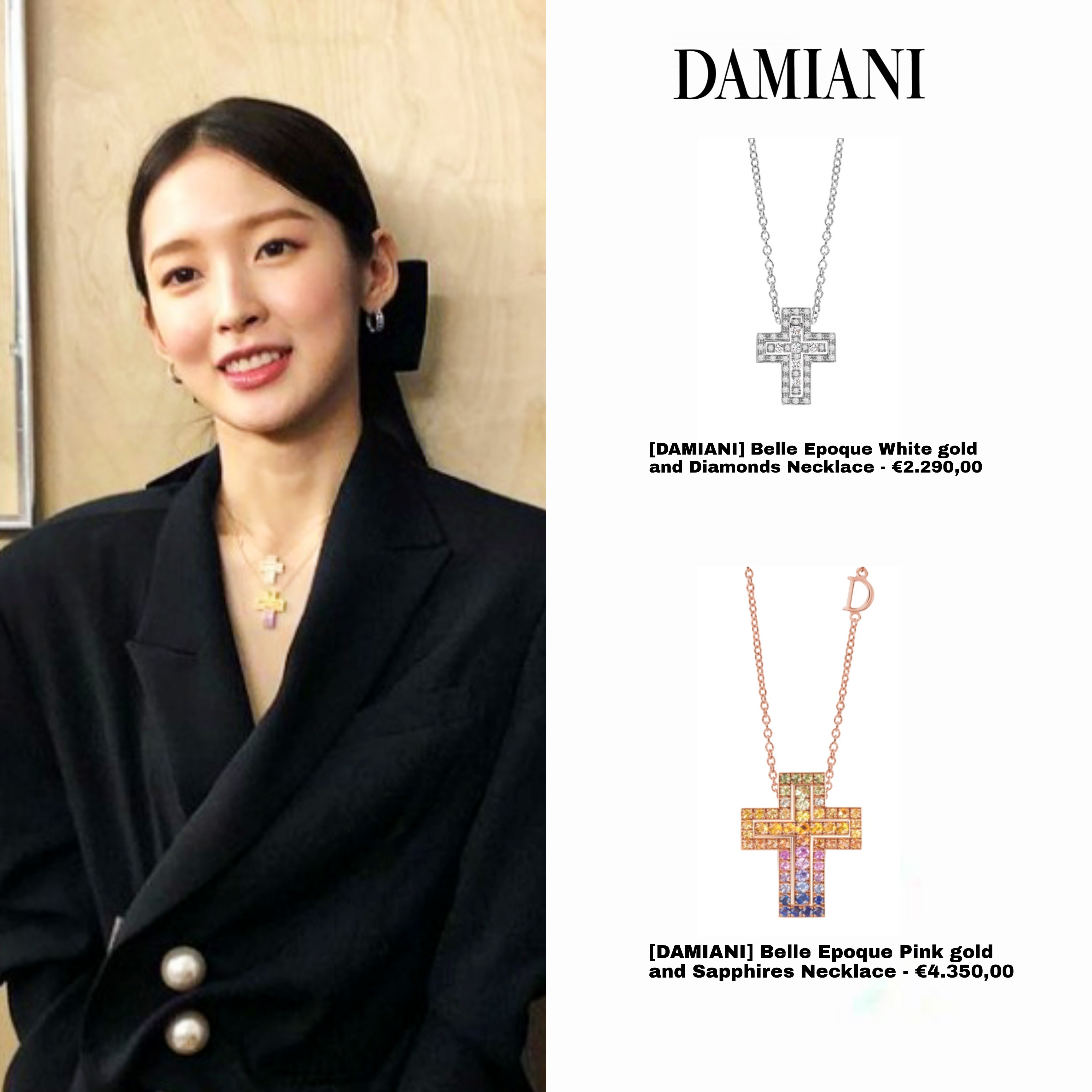 Damiani belle shop epoque necklace