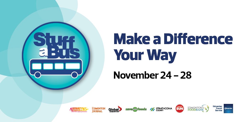 takeETSalert's tweet photo. It's Stuff a Train day for this year’s #ETSStuffaBus. Our decorated train car is @ Clareview Station until 4pm. Each donation helps @yegfoodbank support Edmontonians in need
You can also donate through:
-@saveonfoods check-outs
-text (FEEDYEG to 20222)
- https://t.co/EtzuZbi9ay https://t.co/HorjCAGJS2