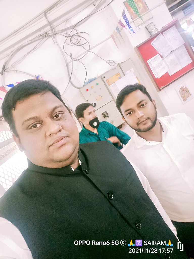 With my Colleague 💓