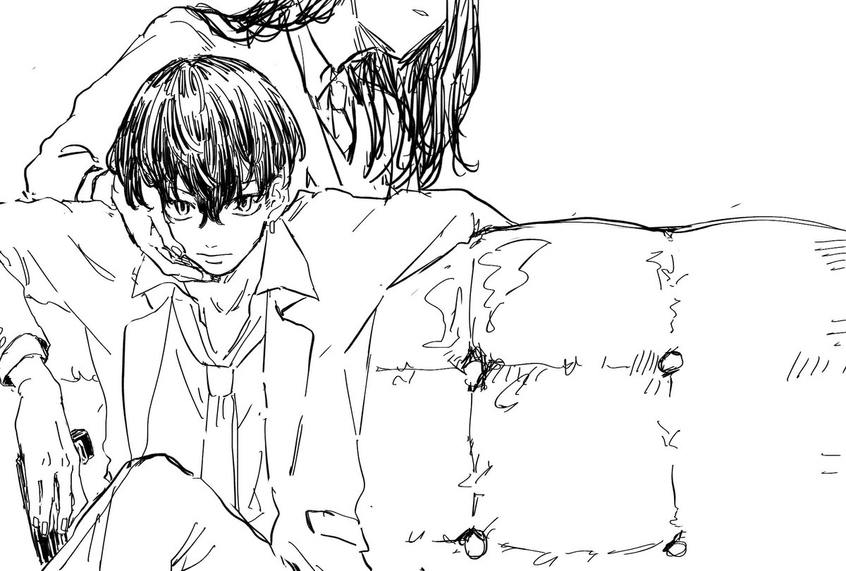 幹部軸ふゆばじ描きたい
