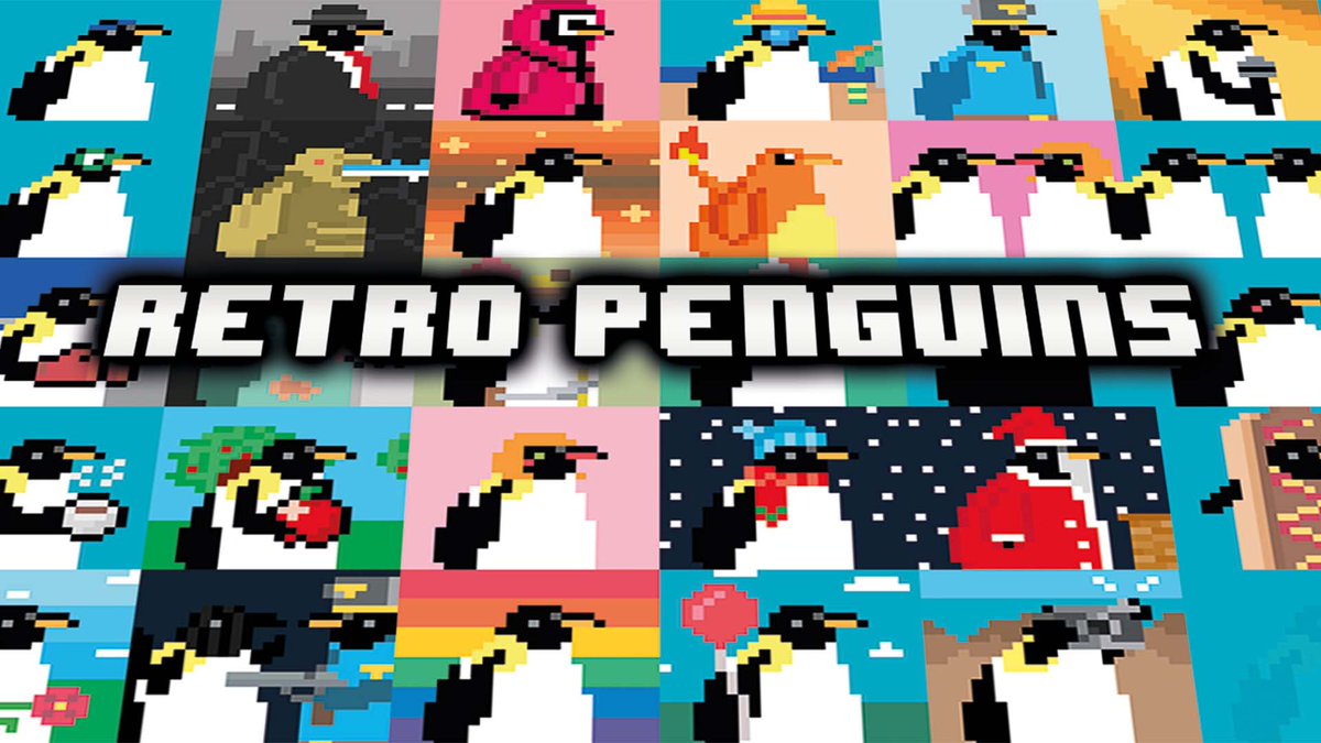 RetroPenguins's tweet photo. Share your look! 💎
Collect your Retro Penguin 🐧
No gas fees ⛽️
👉https://t.co/81WHL5CMZr https://t.co/CD681SyJgD