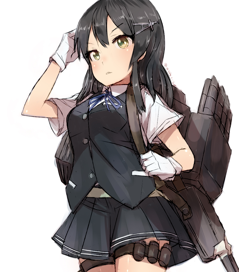 親潮(艦これ) 「11/29は親潮、千歳、浦波の進水日ですね(再掲) 」|鳥アルケラのイラスト